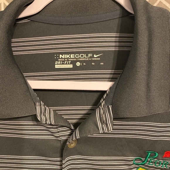 Nike Golf Dri Fit “Peoria Masters Classic” Polo Size Large - Picture 3 of 3